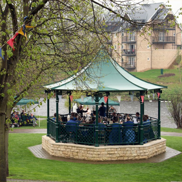 Wetherby Silver Band – Wetherby Riverside Bandstand