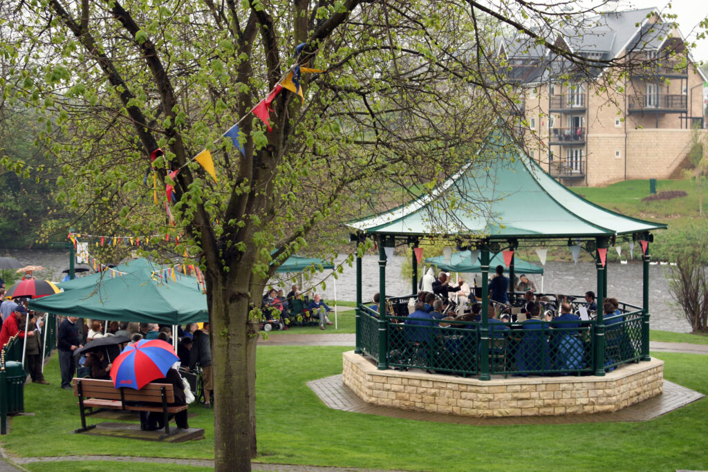 Old Silkstone Brass Band – Wetherby Riverside Bandstand